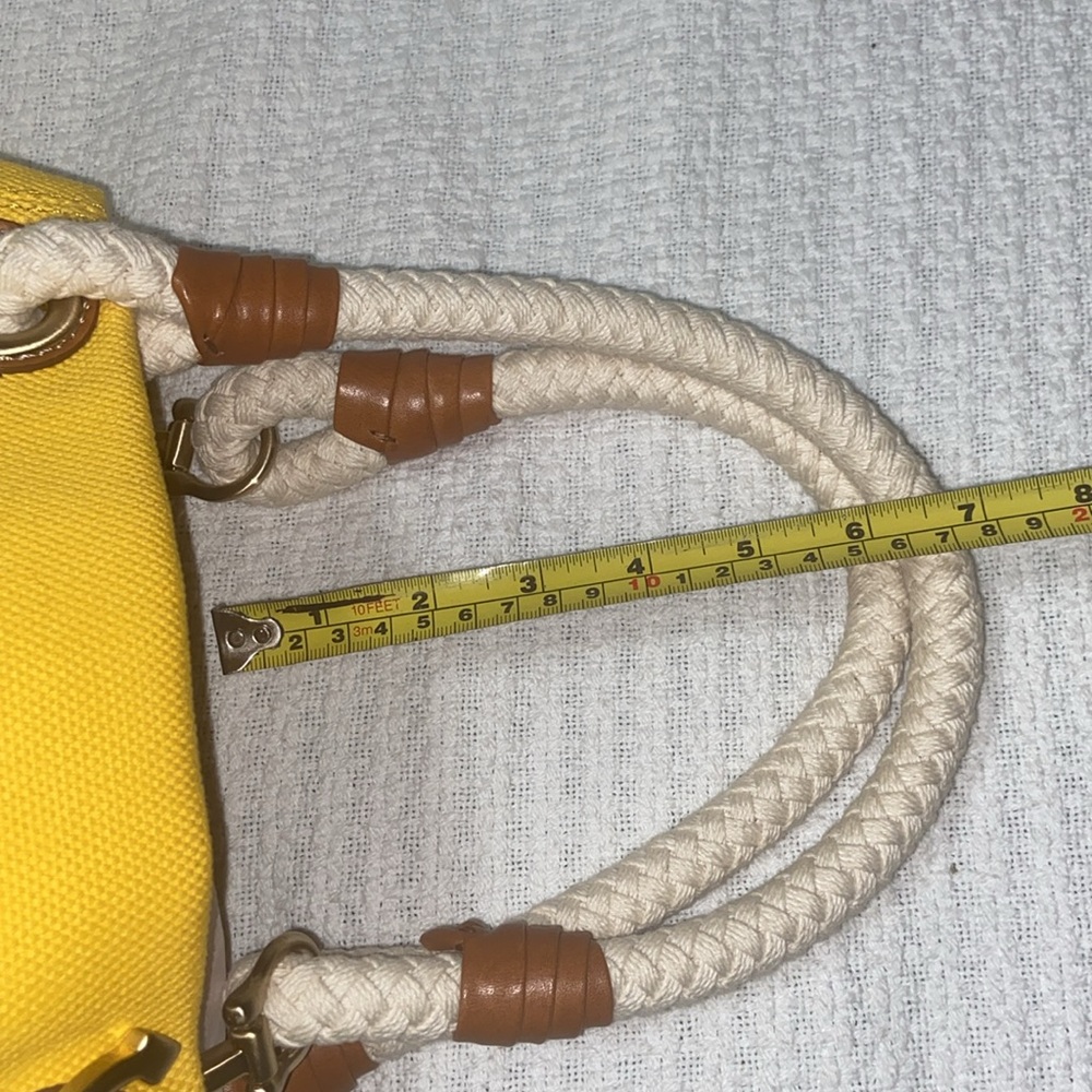 RARE Like new MICHAEL KORS Anchor, Marina Canvas Nautical bag - Picture 12 of 16